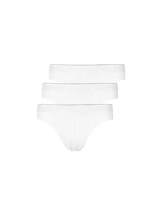 HUBER | Brasil Slip confezione da 3 blu nero selection | weiss